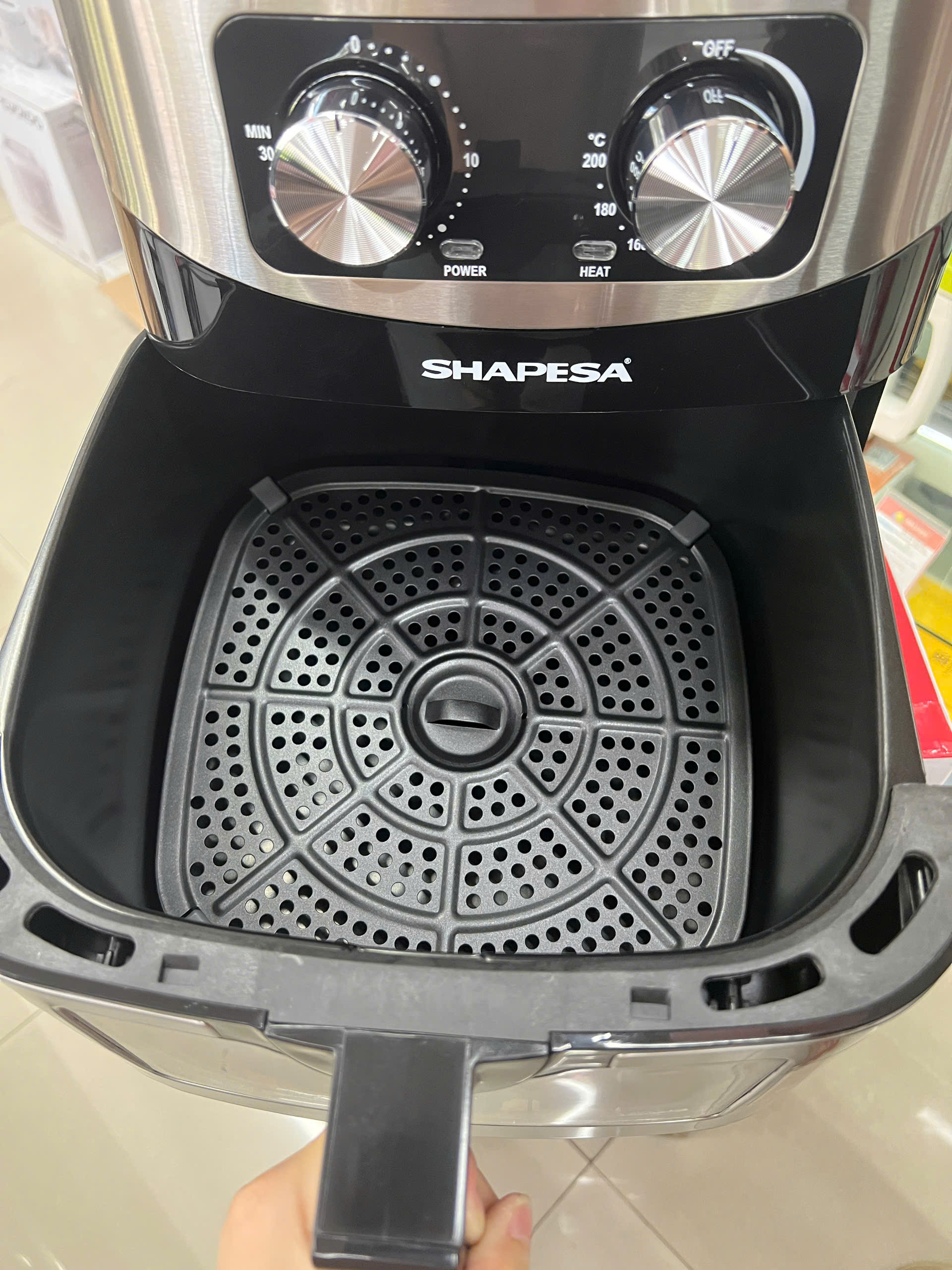 Nồi chiên không dầu 11 lít Shapesa SH-120S